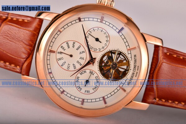 Vacheron Constantin Malte Watch Rose Gold 47112/000R-8919 Replica